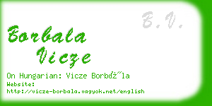 borbala vicze business card